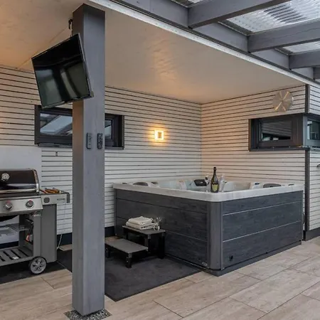Modern Oasis Hottub, View, Gym